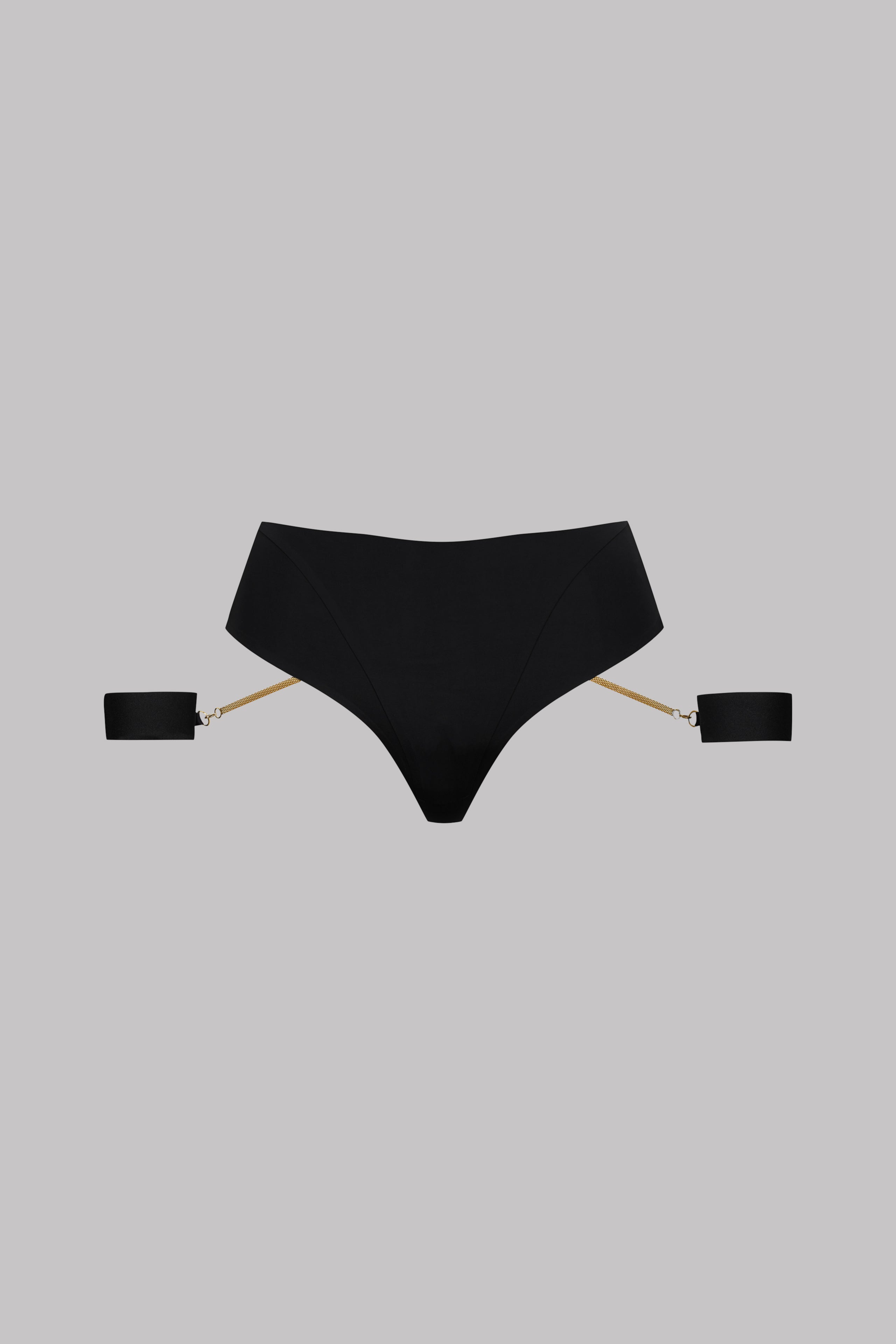 Openable high waist thong - Tapage Nocturne