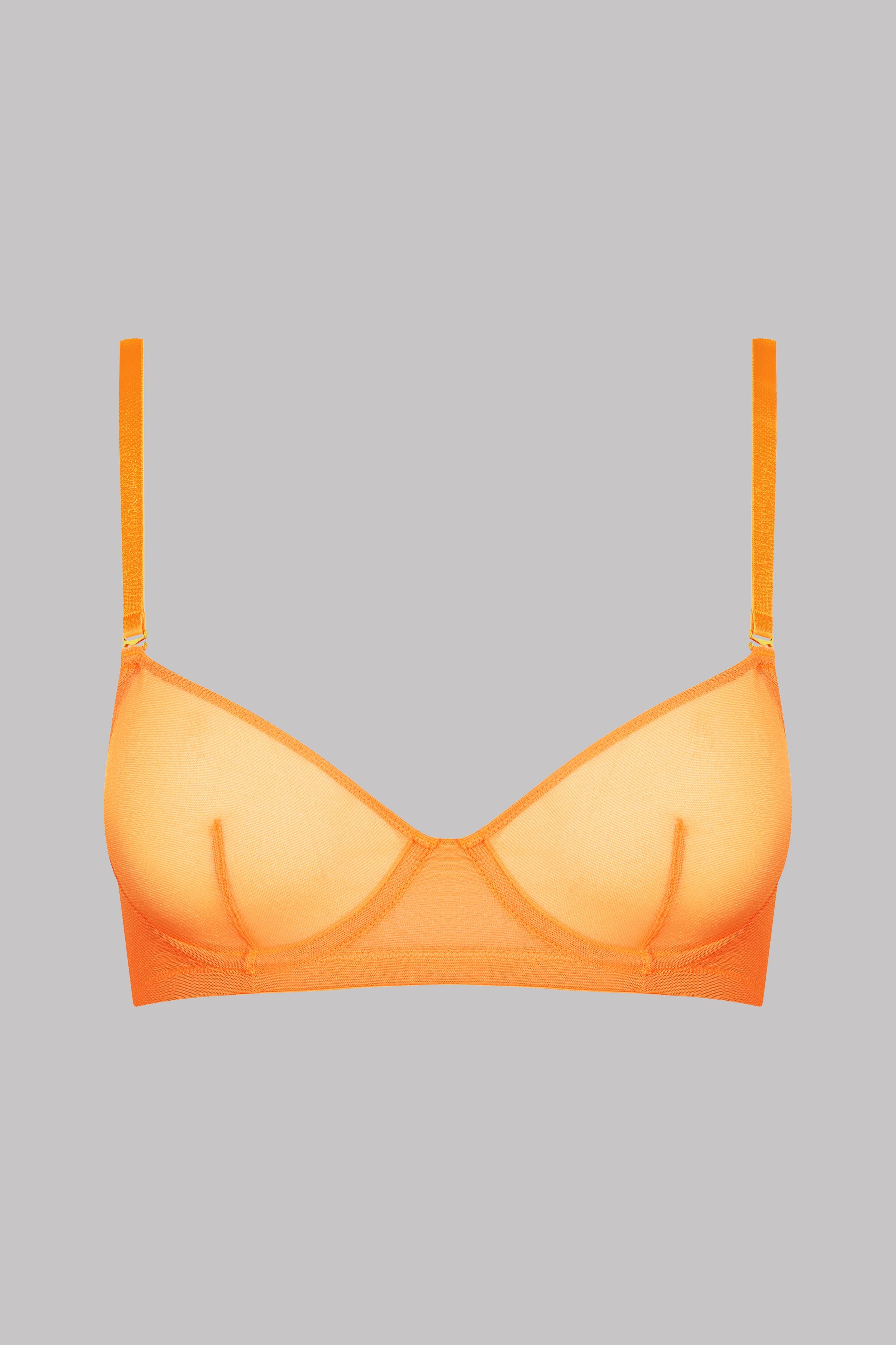 Safety Orange Bralette - Neon Collection – AndHerShop